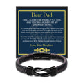 Bracelets Gifts for Men: Valentines Day Gifts for Him Leather Couples Bracelets Anniversary Romantic Gifts for Boyfriend Husband from Wife Valentine's Birthday Christmas