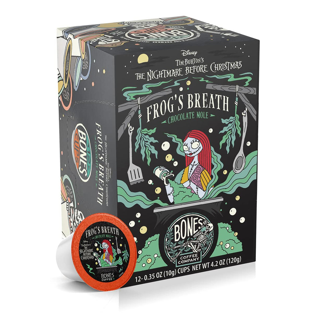 Bones Coffee Company Flavored Coffee Bones Cups Highland Grog Butterscotch Caramel | 12ct Single-Serve Coffee Pods Compatible with Keurig 1.0 & 2.0 Keurig Coffee Maker