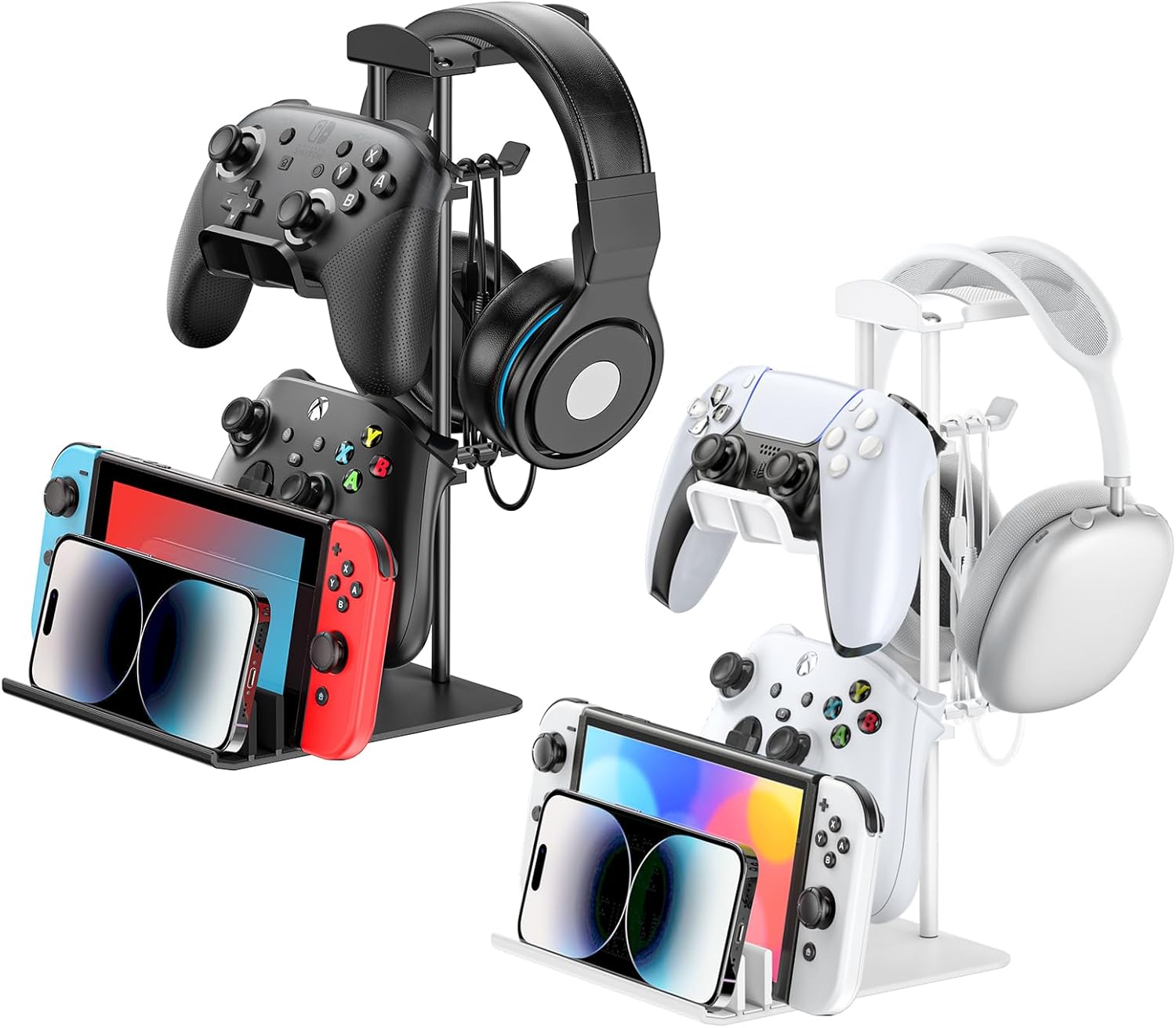 KDD Headphone Stand, Controller Holder & Headset Holder for Desk