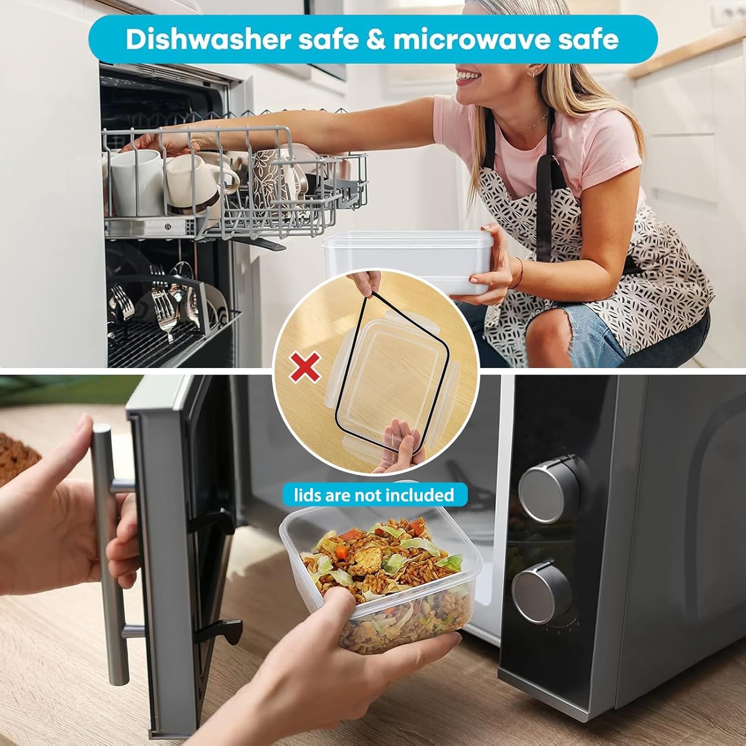 4 PCS Fruit storage Containers for Fridge with Removable Colander and Chopper Set, Leakproof Food Storage Containers with lids, Dishwasher & Microwave Safe Produce Containers to Keep Fruits Fresh ﻿