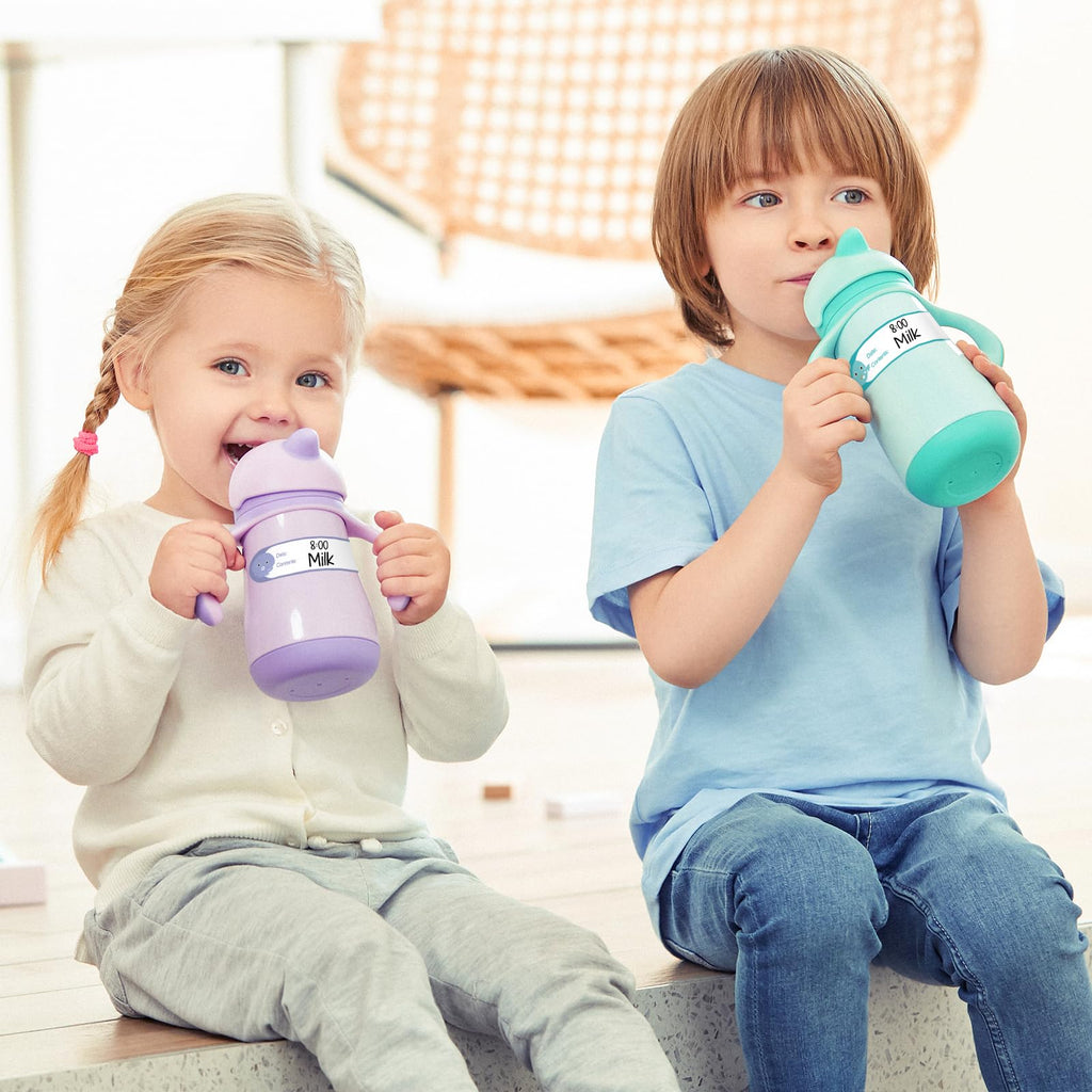 500 Pcs 1" x 3" Freezer Refrigerator Food Labels, Removable Adhesive, Water Oil Resistant, No Residue Food Storage Containers Labels Perfect for Monitoring Your Food in Kitchen