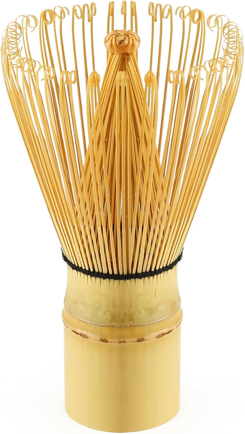 Maestri House Matcha Whisk, Handcrafted Organic Bamboo Chasen with 72-Prong Design for Traditional Japanese Tea Preparation, Authentic Matcha Stirrer for Smooth, Frothy Green Tea