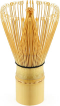 Maestri House Matcha Whisk, Handcrafted Organic Bamboo Chasen with 72-Prong Design for Traditional Japanese Tea Preparation, Authentic Matcha Stirrer for Smooth, Frothy Green Tea