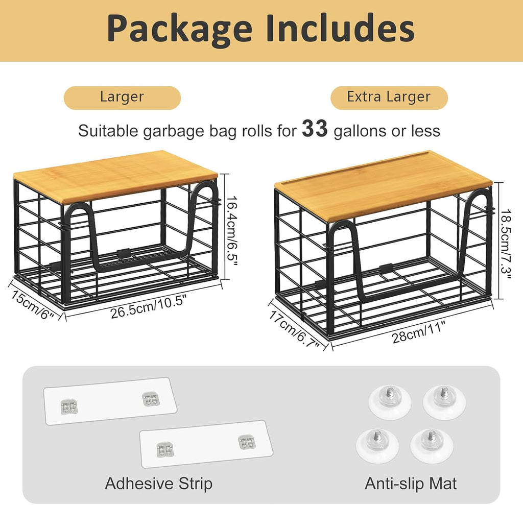 Homecor Silverware Drawer Organizer+ Extra Large Stackable Storage