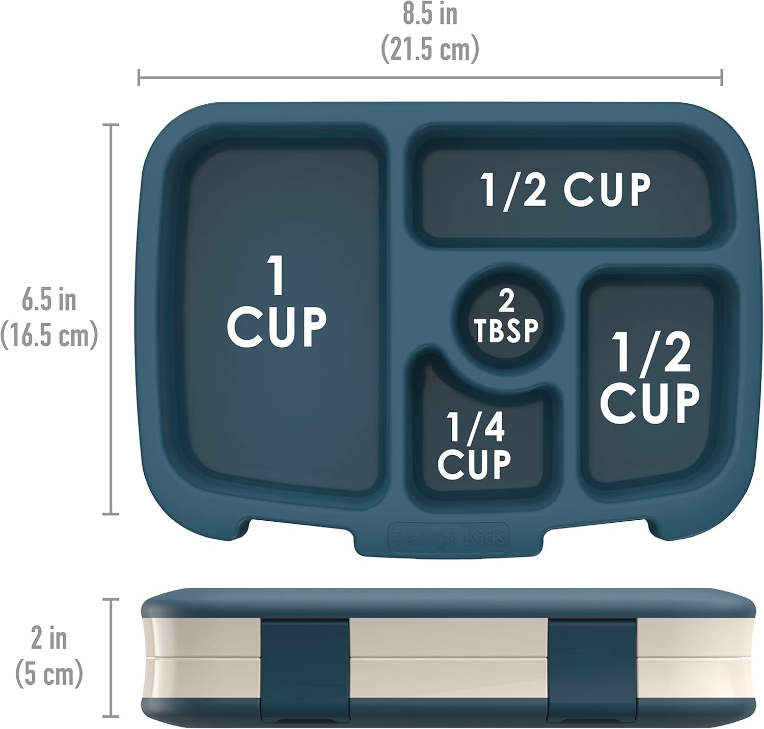 Bentgo® Kids 14” Backpack Set With Kids Prints Lunch Box (Friendly Skies)