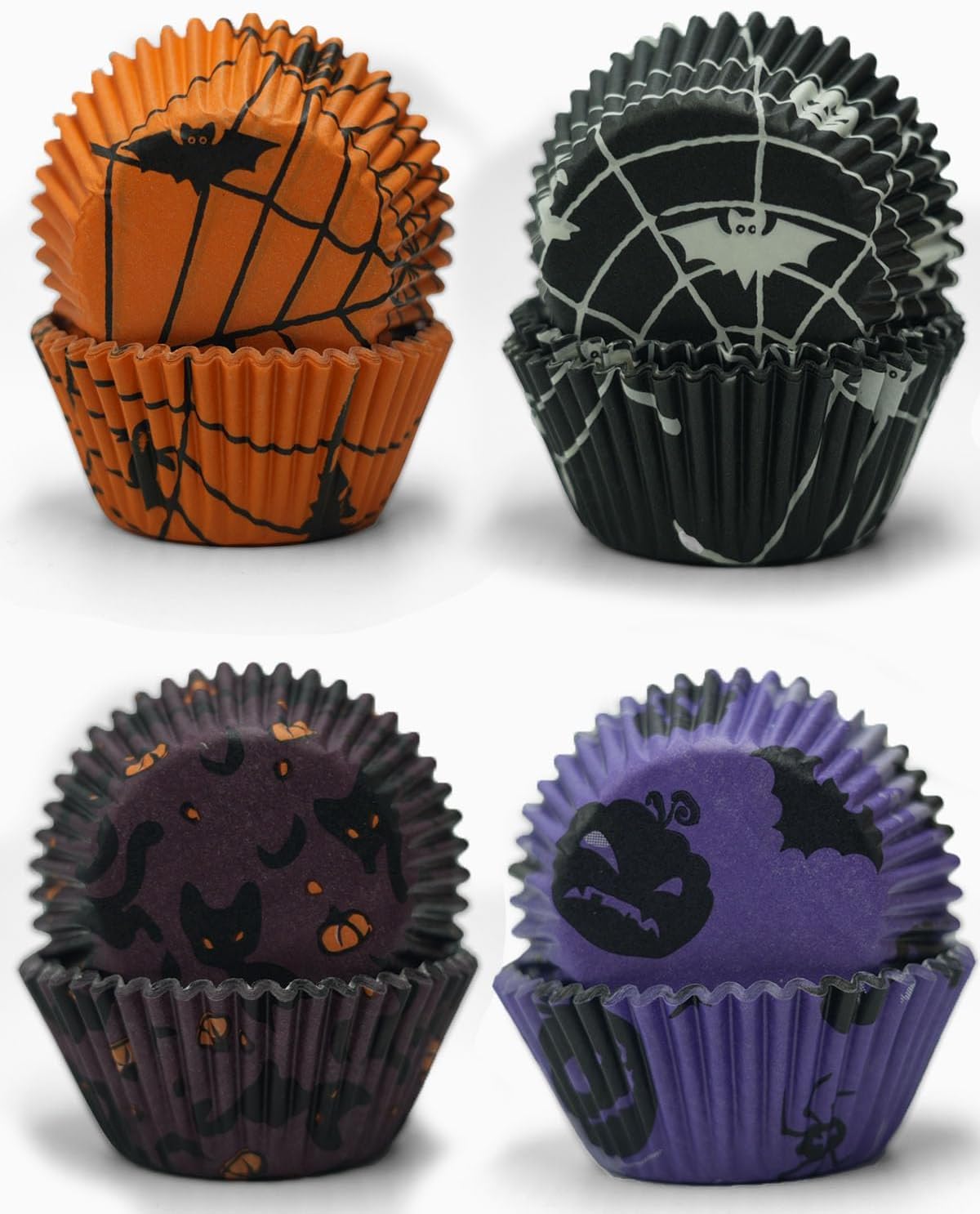 200pcs Standard Blue cupcake liners for baking,food-grade cupcake wrappers, greaseproof parchment muffin liners Christmas muffin liners for Christmas decorations