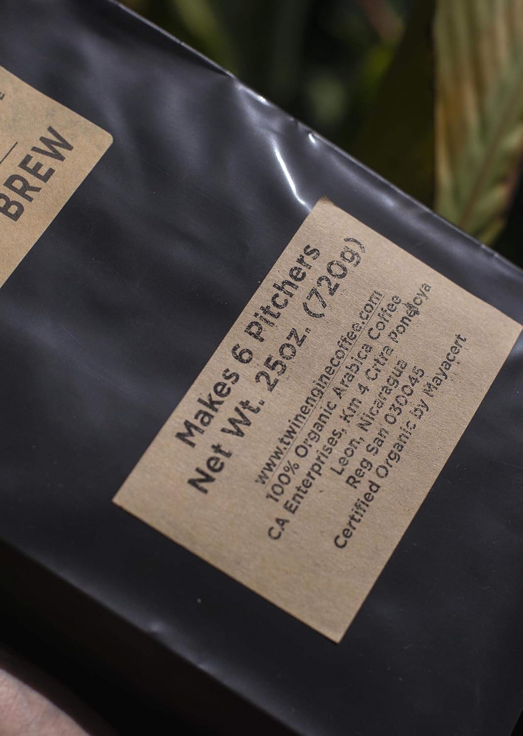 Cold Brew Coffee, Dark Roast by Twin Engine Coffee