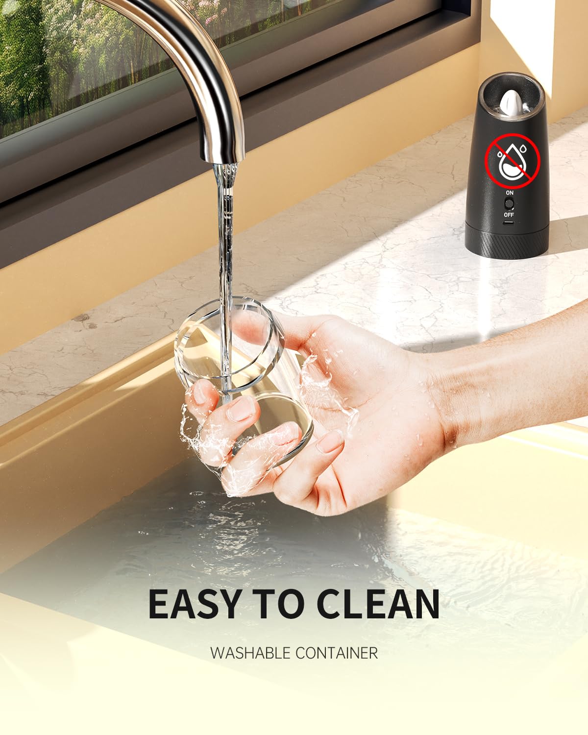 CIRCLE JOY Rechargeable Salt and Pepper Grinder Set Gravity Electric Salt and Pepper Grinder Set, LED Light, Adjustable Coarseness, for Home Kitchen BBQ, Black & White