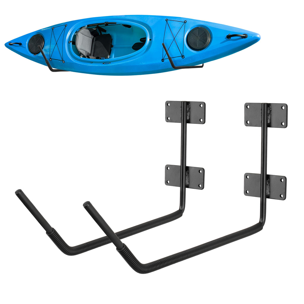 RedCall Kayak Storage Rack,Heavy Duty Kayak Wall Mount Hooks for Garage Utility Storage Hangers, 100LB Garage Hooks for Canoes, Snowboard, Surfboard, Skiis, Paddle Boards, Ladders, Bikes