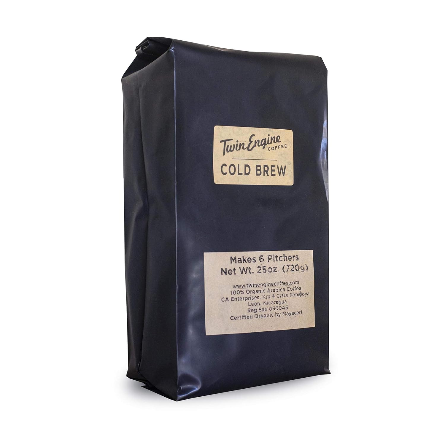 Cold Brew Coffee, Dark Roast by Twin Engine Coffee