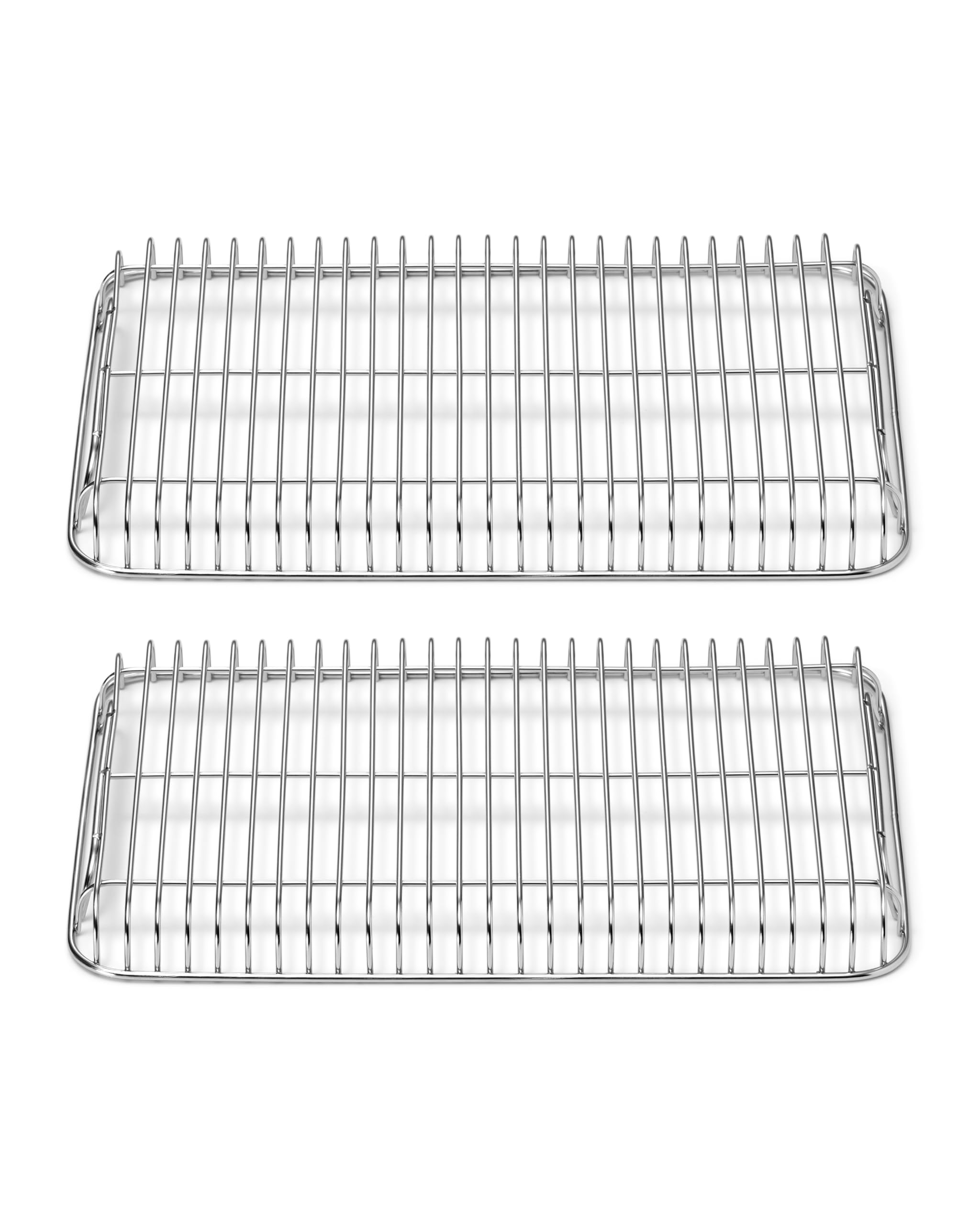 Caraway Stainless Steel Cooling Rack - 18" x 13" - For Cooling Baked Goods, Icing, & More - Designed to Fit Into Our Large Baking Sheet