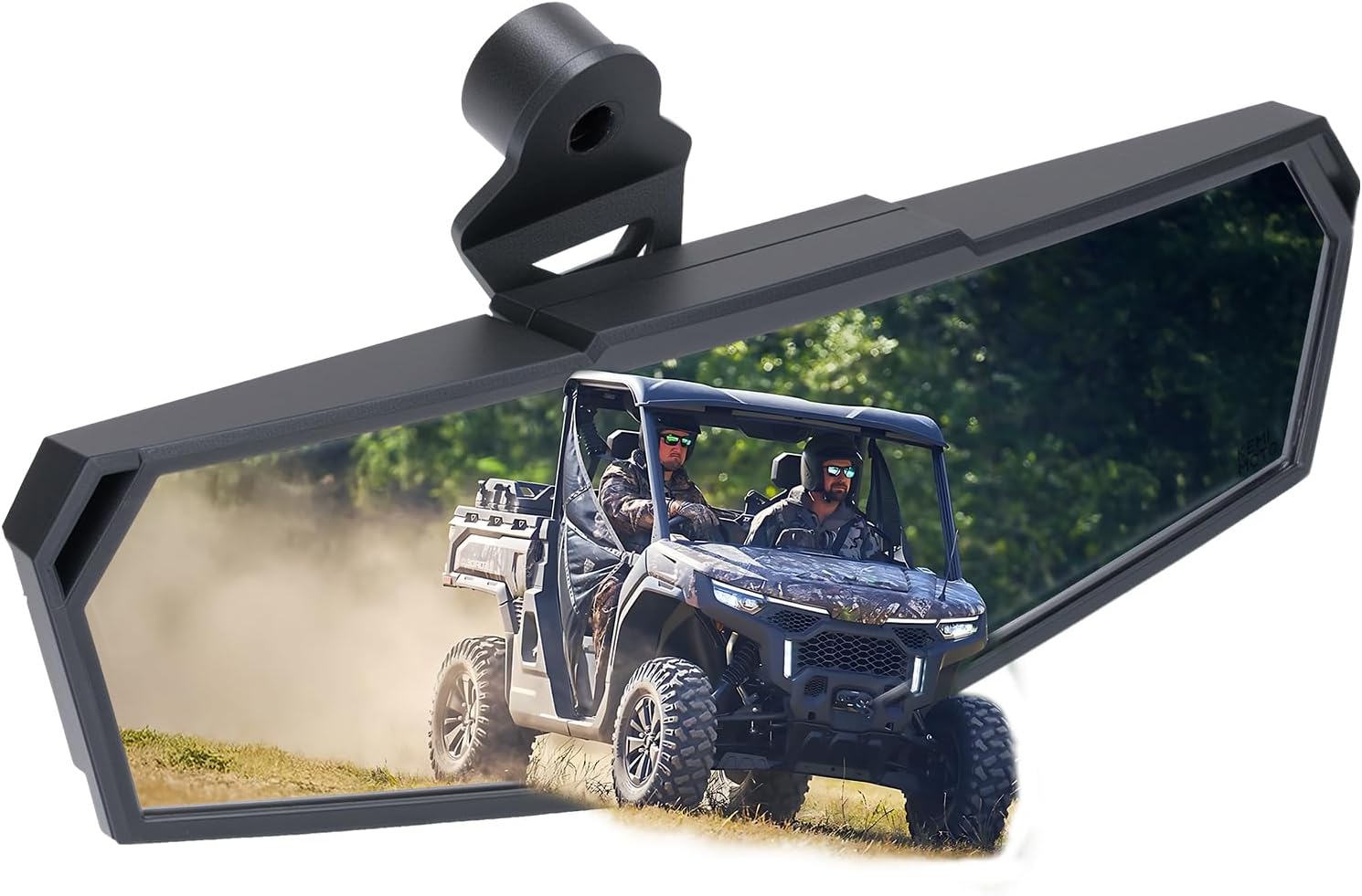 KEMIMOTO Rear View Mirror Compatible with CFMOTO UFORCE U10 Pro/Pro XL/600 & ZForce 950 Sport & Trail 2023-2026, Multi-Angle Adjustment, Features Stable Top Mounting No Vibration Accessories