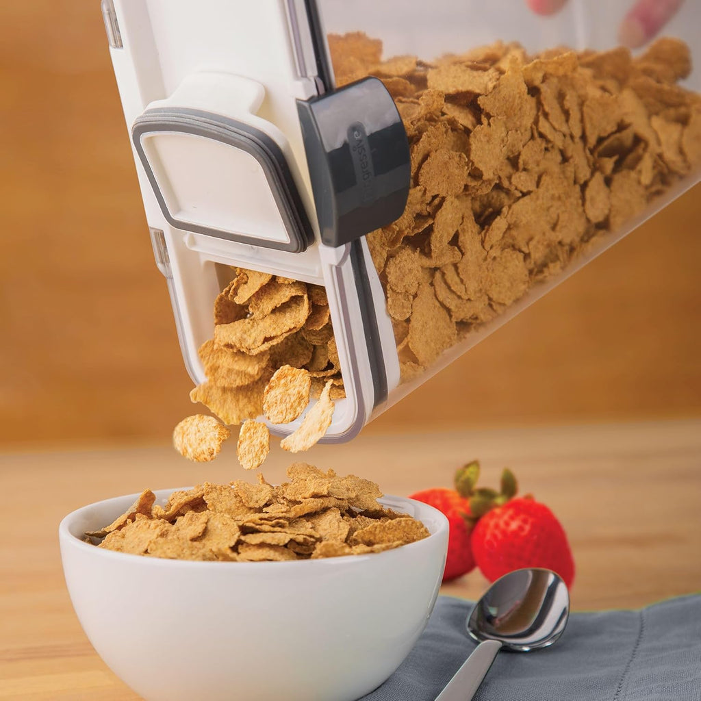 ProKeeper Cereal Keeper, 3-Quart, Airtight Seal, BPA-Free Plastic Storage Container