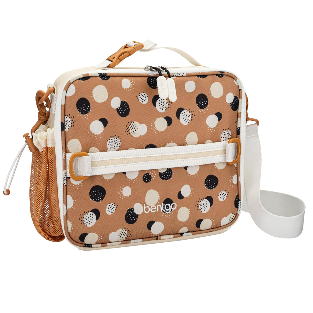 Bentgo Kids Lunch Bag - Durable, Double-Insulated Lunch Bag for Kids 3+; Holds Lunch Box, Water Bottle, & Snacks; Easy-Clean Water-Resistant Fabric & Multiple Zippered Pockets (Mermaid)