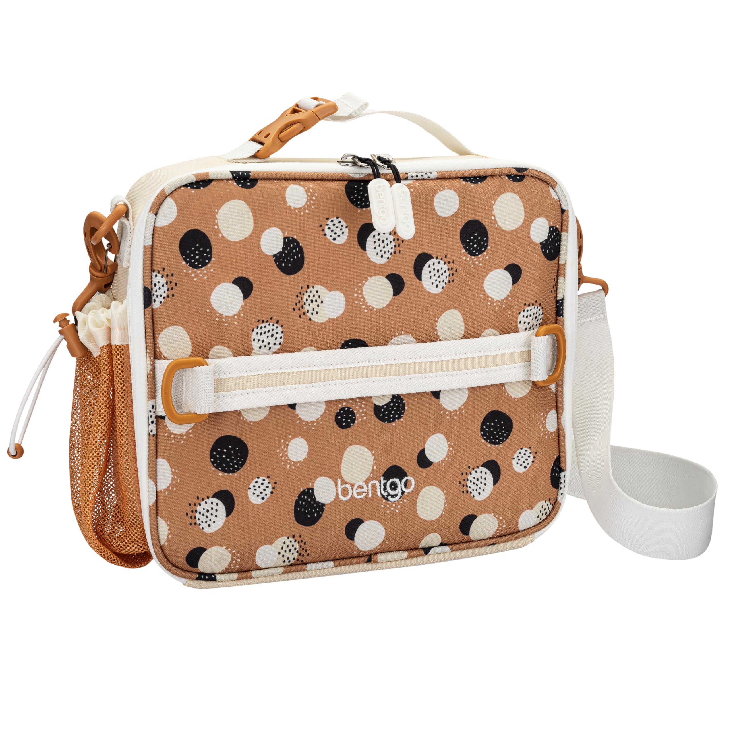 Bentgo Kids Lunch Bag - Durable, Double-Insulated Lunch Bag for Kids 3+; Holds Lunch Box, Water Bottle, & Snacks; Easy-Clean Water-Resistant Fabric & Multiple Zippered Pockets (Mermaid)