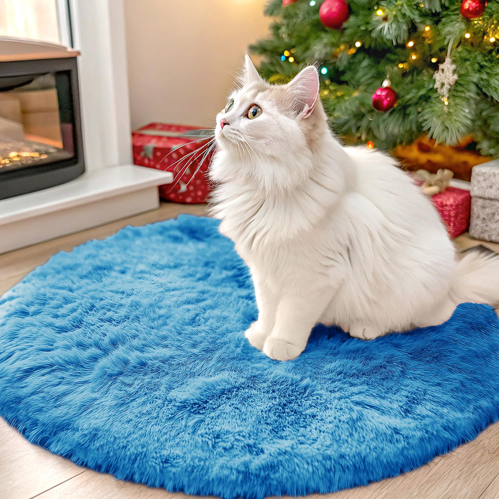 OLANLY Area Rugs for Living Room Bedroom, Machine Washable 4x5.9 ft Soft Fluffy Shaggy Bedside Rug, Indoor Floor Carpet for Kids Girls and Boys, Dorms, Nursery Rooms, Home Decor Aesthetic, Grey