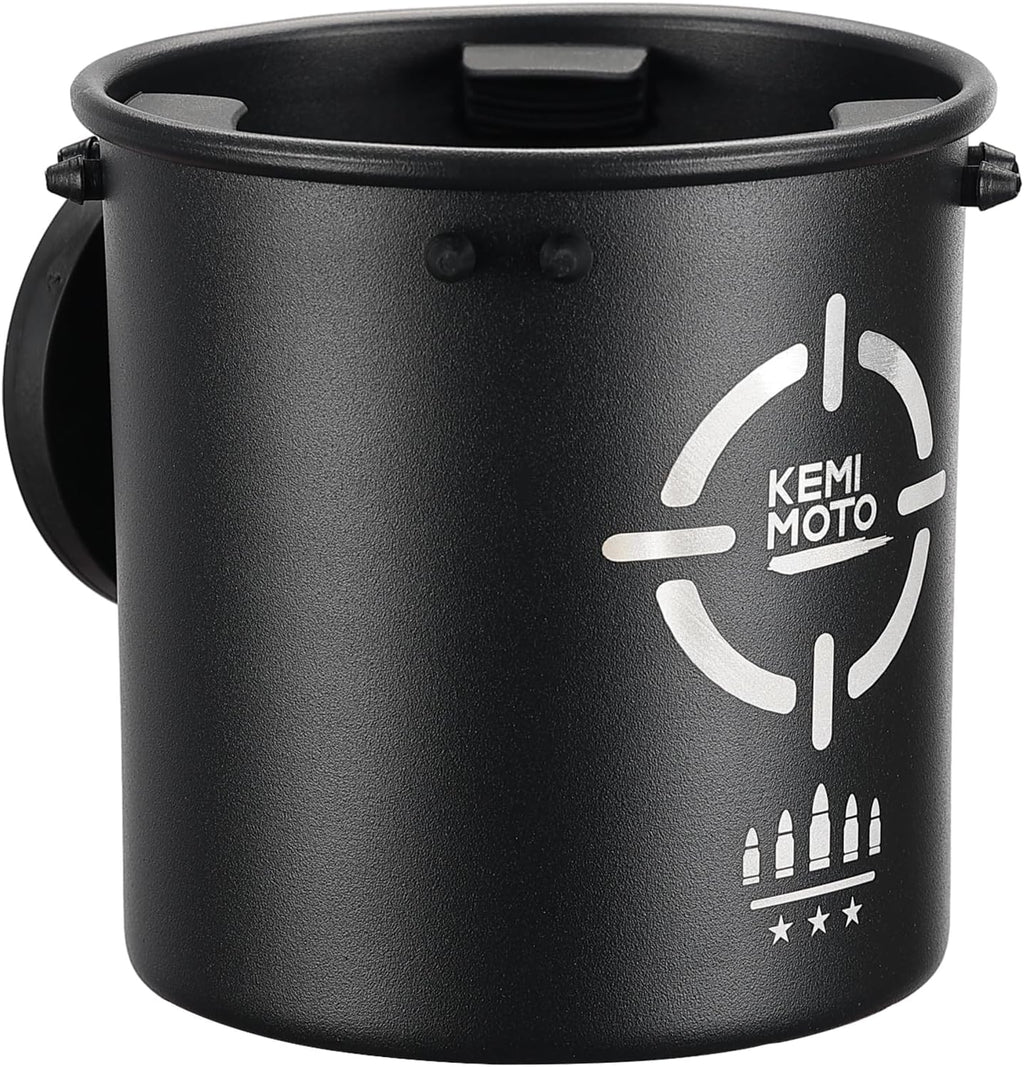 KEMIMOTO Magnetic Cup Holder, Magnetic Drink Holder for All Kinds of Cups and Bottles with a Diameter of 2.67"-3.85", Magnet Bottle Holder for Tractor Mower Truck School Bus Treadmill, Metal Surface