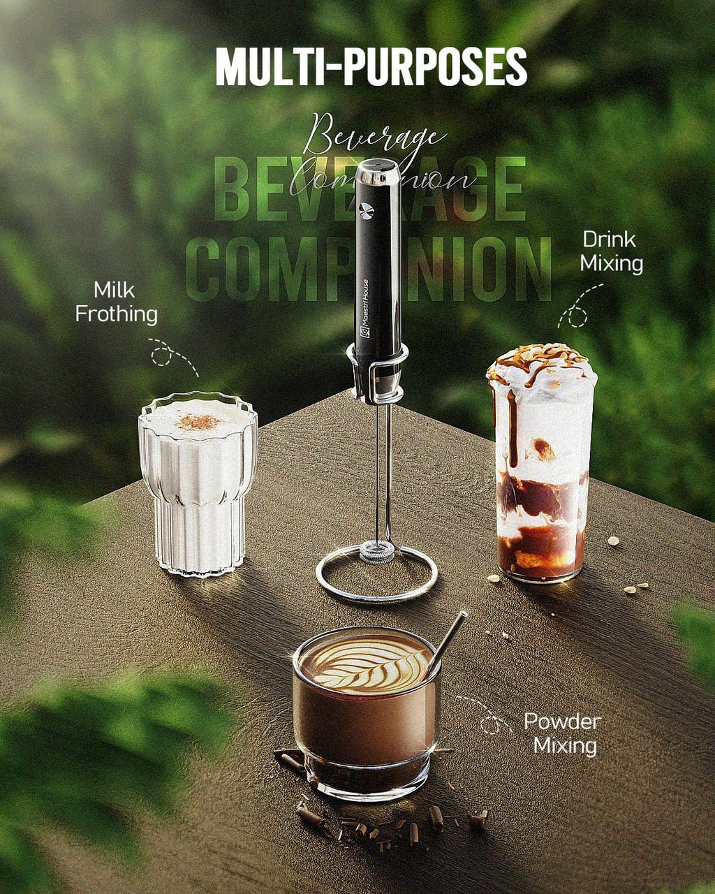 41OZ Cold Brew Coffee Maker & LunaFro Handheld Milk Frother