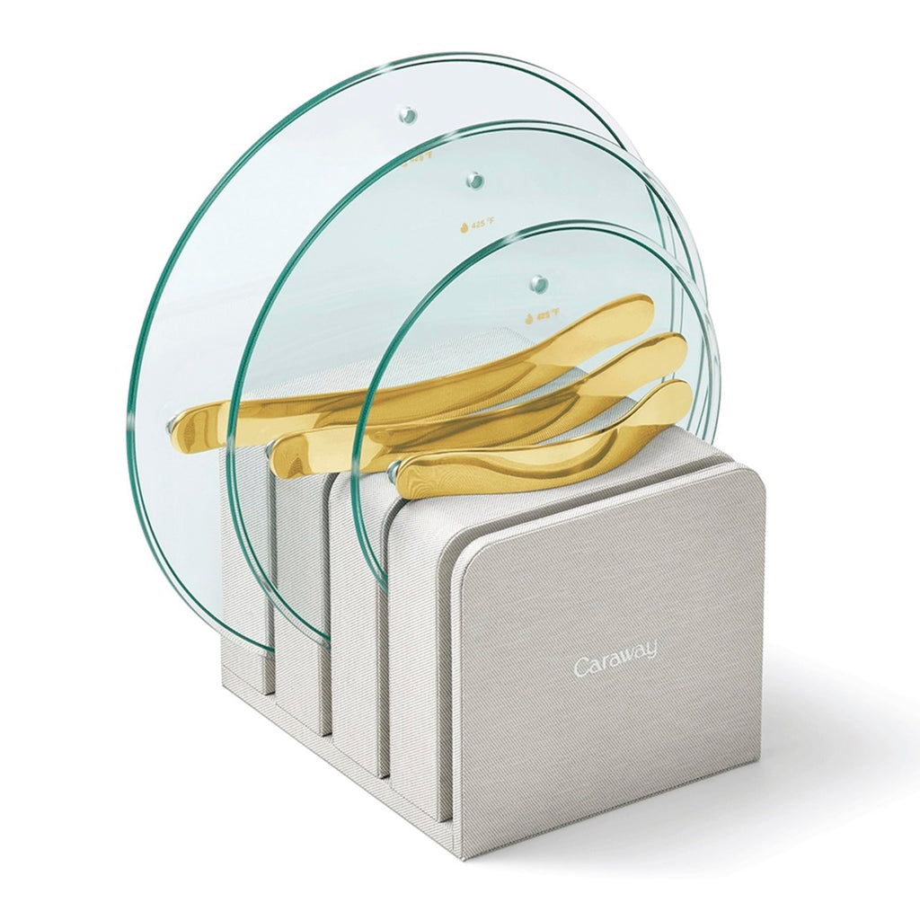 Caraway 10.5" Glass Lid for Pots and Pans - Made With Tempered Glass - Sized to Fit Caraway Ceramic-Coated & Stainless Steel Cookware