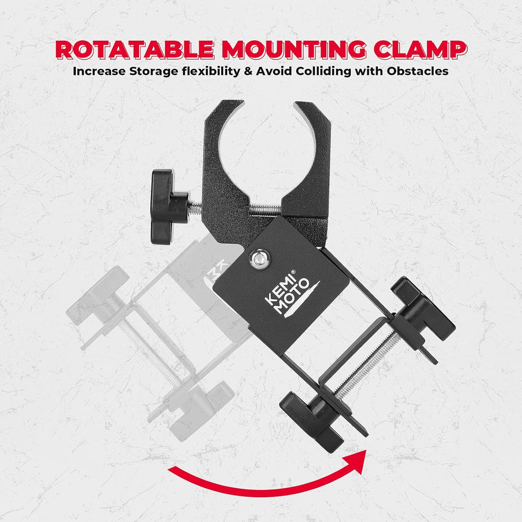 KEMIMOTO UTV Drive Belt Holder, Universal Belt Mount Fit 1.5”-2” Roll Bars Compatible with Polaris RZR Can Am Teryx Mule
