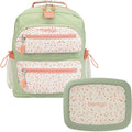 Bentgo® Kids 14” Backpack Set With Kids Prints Lunch Box (Geo Speckle)