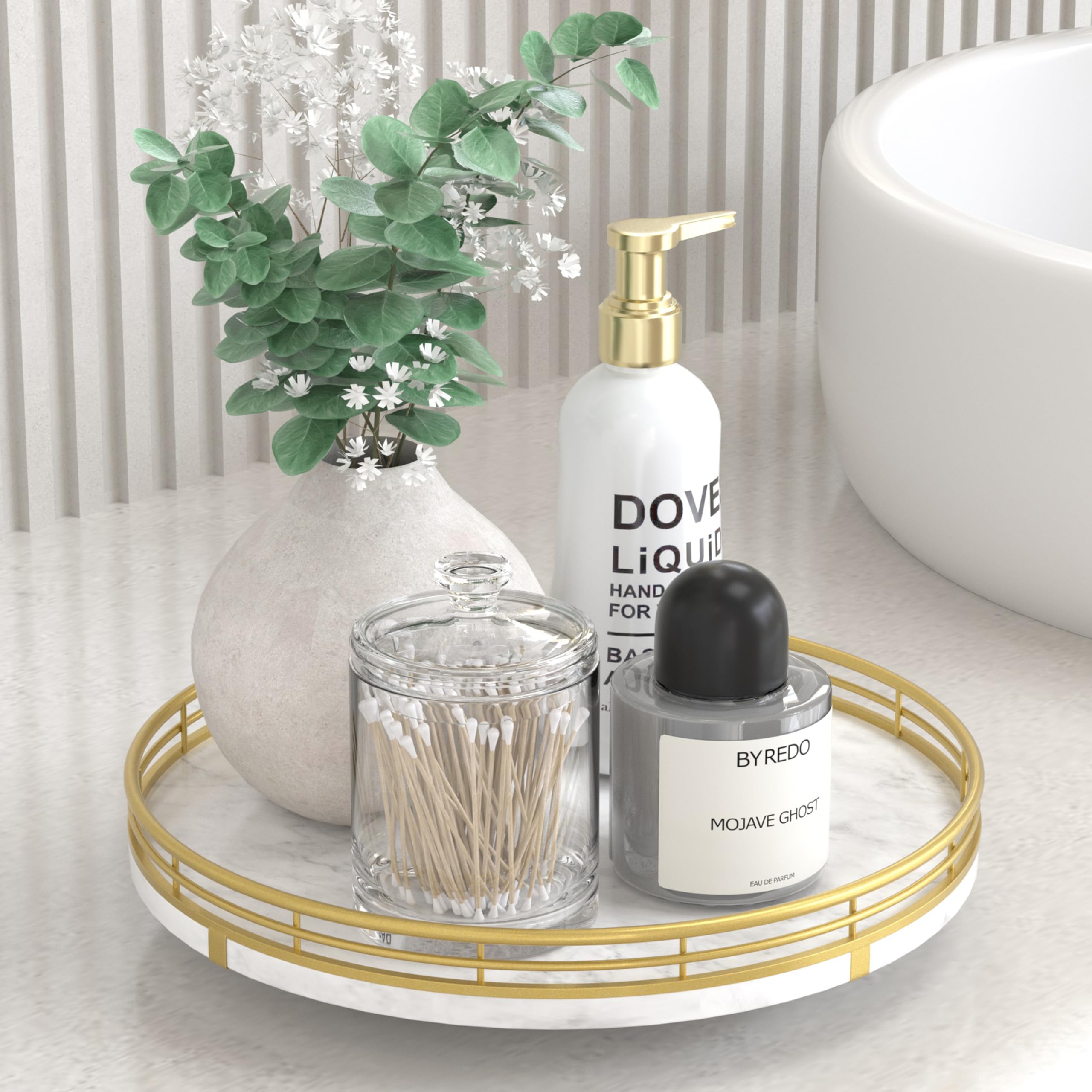 Farmhouse Oak 9" Lazy Susan Turntable Organizer for Cabinet, Round Wooden Lazy Susan Organization and Storage for Dining Table, Pantry, Kitchen, Countertop, Cupboard,Home Decor, Walnut Wood