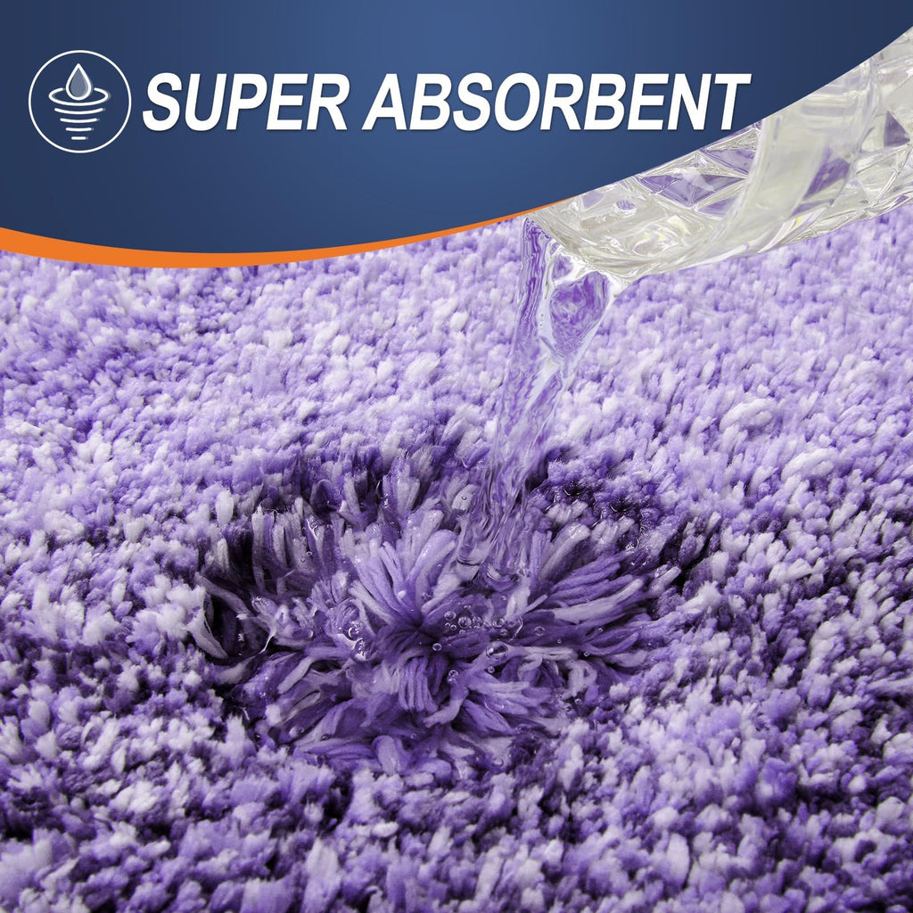 OLANLY Bathroom Rugs Sets 3 Piece, Soft Microfiber Absorbent Bath Mat, U-Shaped Contour Toilet Mat and Toilet Lid Cover, Quick Dry, Machine Washable, Toilet Cover and Rug Set for Bathroom, Grey