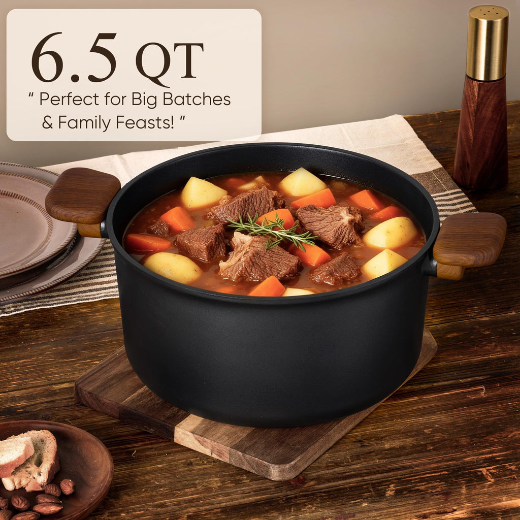 CAROTE 19pcs Pots and Pans Non Stick, Cookware Sets Detachable Handle, Induction Kitchen Pots and Pans,NonStick Cooking Set, Oven/Dishwasher/Fridge Safe, Space Saving