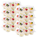 6 Count Cupcake Containers 30 Pack Cupcake Holders Clear Plastic Stackable Cupcake Boxes with Detachable Tall Dome Lids for 180 Cupcakes, BPA Free, Standard Size