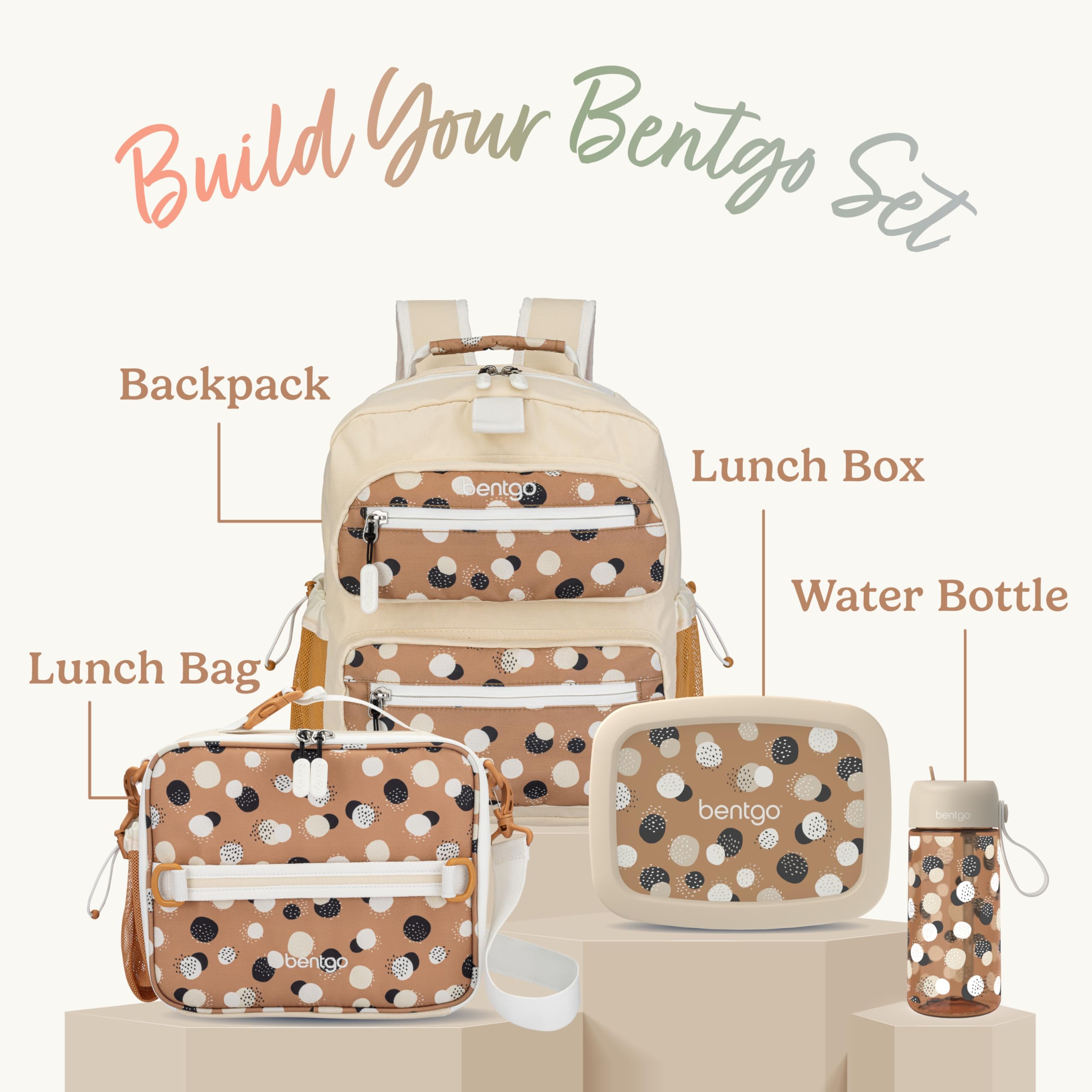 Bentgo Kids Prints Leak-Proof, 5-Compartment Bento-Style Kids Lunch Box - Ideal Portion Sizes for Ages 3-7, Durable, Drop-Proof, Dishwasher Safe, & PFAS & BPA-Free Materials (Unicorn)