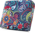 Smiry Printed Couch Cushion Covers, Stretch Soft Couch Covers for Sofa, Washable Non-Slip Sofa Slipcover Furniture Protector for Indoor and Outdoor (1 Pack, Blue Green)